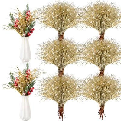 Gold Christmas Decorations, 2 Rolls Christmas Tree Ribbon Lights 32.8ft  (2x16.4ft) 100 LED and 16Pcs Poinsettias Artificial Christmas Flowers for  Xmas Tree Ornament Wedding Wreath Christmas Decor - Yahoo Shopping