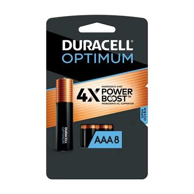 12 Piles AAA LR03 Alcaline 1.5V DURACELL OPTIMUM