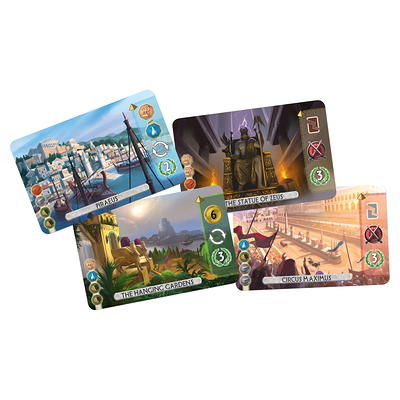 7 Wonders New Edition Strategy Board Game for Ages 10 and up, from