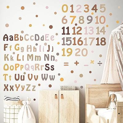 Quirky Boho Alphabet Wall Decal – Alphabet The Label