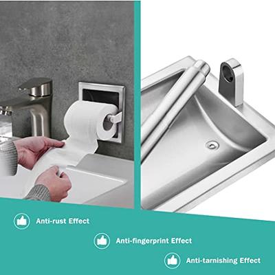 ACEHOOM Bathroom Freestanding Toilet Paper Holder Stand with