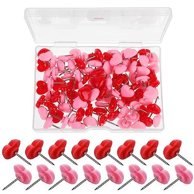 300 Assorted Color Push Pins for Cork Board, Colorful Thumb Tacks