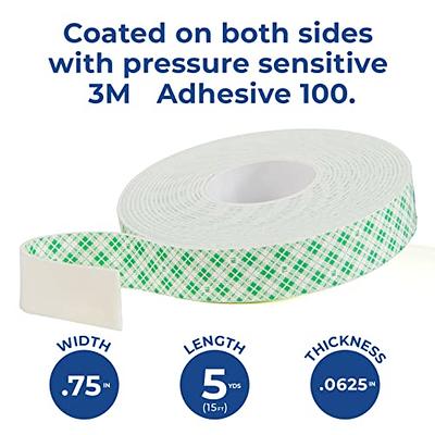 T-Rex Double Sided Super Glue Tape - Clear, 0.75 in. x 5 yd. 