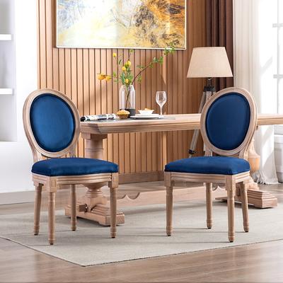 Dining Chairs Soft Fabric Dining Room Chairs with Seat Cushions Set of 2 -  Yahoo Shopping