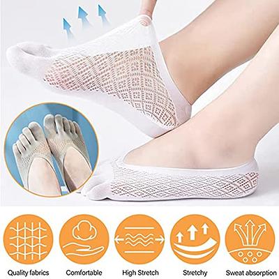 Qauxbul 5 Pairs Sock Align Toe Socks for Bunion, Orthopedic Compression Toe  Sock Women, No Show Low Cut Five Finger Socks (Toe Socks-A) - Yahoo Shopping