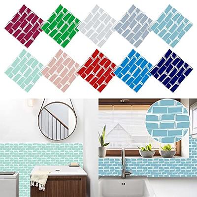  TUNKENCE 10-Sheet Self-Adhesive Wall Tile Self