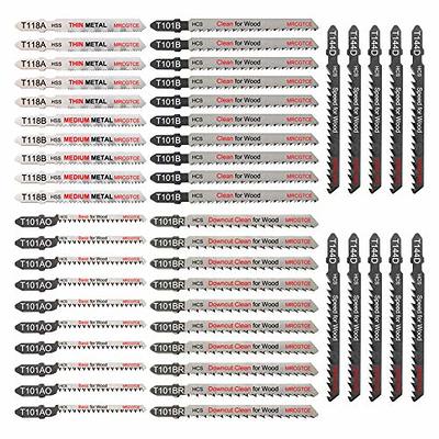 Jig Saw Blade Set Carbon Steel 6/8/10/14/18/24/32tpi - Temu