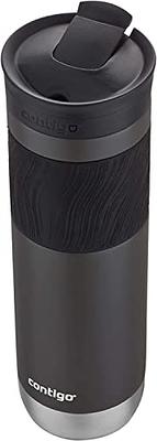 Contigo SnapSeal Insulated Stainless Steel Travel Mug with Grip, 20 oz.,  Sake