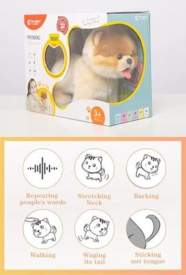 CU-MATE Interactive Maltese Simulation Dog-Realistic Puppy Electronic Toy  Dog with Walking/Barking/Wagging Tail/Talking- Robotic Pet Toy Present Gift  for Toddler Girls Boys - Yahoo Shopping