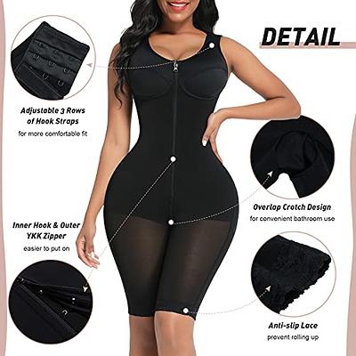 FeelinGirl Shapewear for Women Seamless Firm Triple Control Faja Plus Size  Tummy Control Body Shaper Skin S - Yahoo Shopping