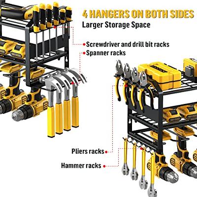  Power Tool Organizer Wall Mounted, 4 Tool Drill