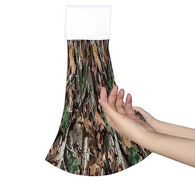 Camo Tree Leaves Pattern Hanging Kitchen Towels 2 Pack Dish Cloth Tie Towel,  Camouflage Absorbent Soft Hand Towels with Hanging Loop for Bathroom  Farmhouse Bar Tabletop Home Decor - Yahoo Shopping