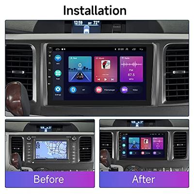  ZYLR Double Din Car Stereo, 9 Inch Touchscreen Car