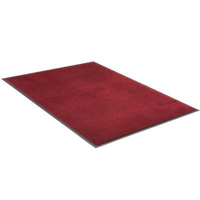 Lavex 3' x 5' Slate Washable Nylon Rubber-Backed Indoor Entrance Mat