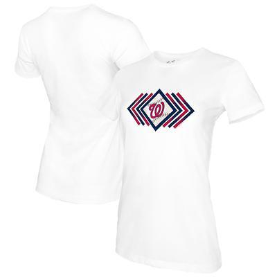 Infant Tiny Turnip White Washington Nationals Baseball Love T-Shirt