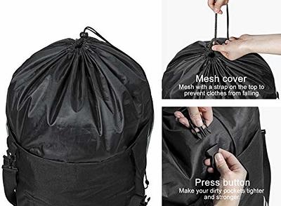Laundry Backpack Bag, 115L Extra Large Laundry Bag with straps, Heavy Duty  Laundry Bag Backpack, Portable Backpack laundry bag for College Dorm