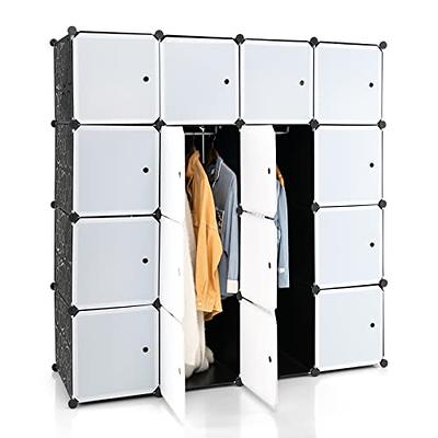 HOMIDEC Closet Organizer, 9-Cube , Portable Storage Shelves for Garment  Racks, Closet, Wardrobe - Yahoo Shopping