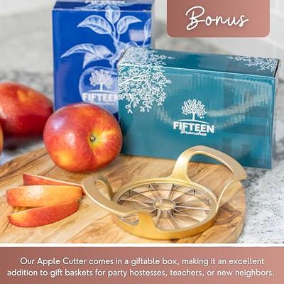 Kitchen Gadgets Stainless Steel Blade Apple Slicer Corer Fruit and