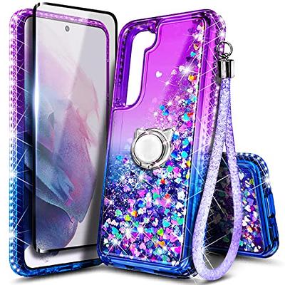 Transparent Ring Holder Case For Samsung S22 Ultra Silicon S21 fe