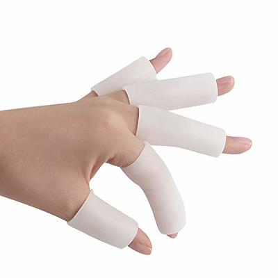 Sanfly 20pcs/Set Silicone Finger Protectors Gel Finger Cots Silicone Finger  Sleeves Relief from Pain of Finger Tips Cracked for Arthritis Finger -  Yahoo Shopping