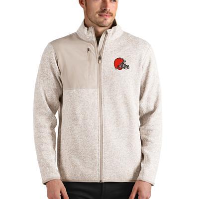 Men's Oatmeal/Heathered Charcoal Cleveland Browns Big & Tall