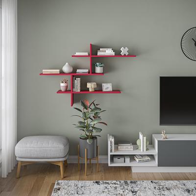 modern floating wall shelves