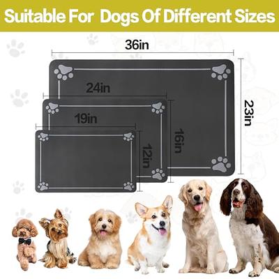 Pet Feeding Mat-Absorbent Dog Mat for Food and Water Bowl-No Stains Easy  Clean Dog Food Mat-Quick Dry Dog Water Dispenser Mat-Puppy Supplies Dog