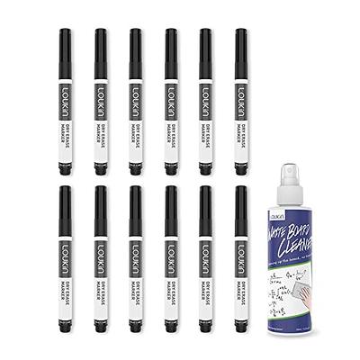 Expo Low Odor Dry Erase Markers, Fine Tip, Black, 36 Count