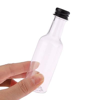 6 Pcs Milk Jug Small Plastic Bottles Lids Mini Fridge Containers Water  Juice Empty Portable Reusable Bulk - AliExpress