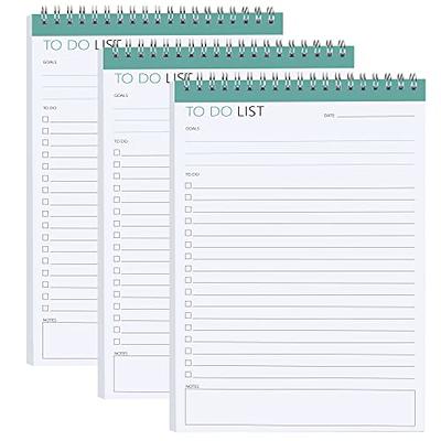 3Pack Daily Planner Notepad A5 Scheduler Organizer To Do List