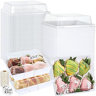 Boxes Food Go To Box Container Sushi Cake Containers Takeout Take  Disposable Out Cupcake Fruit Wedding