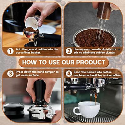 Espresso Coffee Stirrer, Coffee Powder Stirring Tool For Espresso  Distribution, With 58mm Espresso