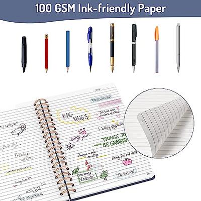 Lined Journal Notebook -365 Pages Thick Journals for Writing