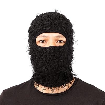 Black Ski Face Mask Men Sun Balaclava Dust Proof for Outdoor Riding Fishing  Headgear, Darkblack, One Size : : Car & Motorbike