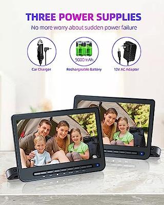 Arafuna 10.5 Dual Portable DVD Players w/ HDMI Input Car DVD Player