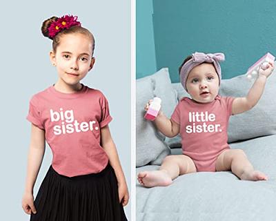 big sister little sister matching outfits shirts set baby toddler newborn  girls (Mauve, Kid (6Y) / Baby (1-3M)) - Yahoo Shopping