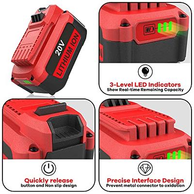 BatPower 2 PACK 20V 4.0Ah V20 CMCB202 Compact Batteries with