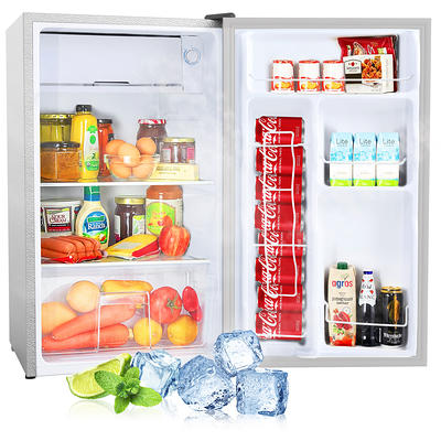 igloo 1.6 cu ft single door refrigerator with freezer irf16bk