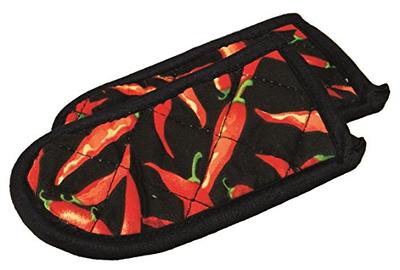 SKL Home Heirloom Wildflowers Oven Mitt and Pot Holder Set, 2 Piece