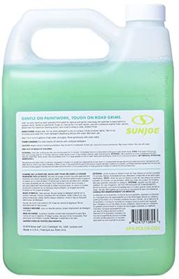 Sun Joe Premium Snow Foam Car Wash Soap and Cleaner - 1 gal. - Coconut