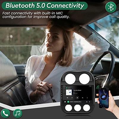 𝟓𝐆𝐖𝐢-𝐅𝐢 𝟏𝟐𝟖𝟎 * 𝟖𝟎𝟎𝐇𝐃（𝟮𝗚+𝟯𝟮𝗚-Android 11） Car Radio Stereo  for Jeep Patriot Compass 2010-2016 Built-in Carplay Andriod Auto, FM&AM  Bluetooth4.0 with GPS Navigation Backup Camera&SWC - Yahoo Shopping