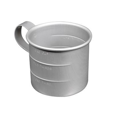 Tablecraft 724C 1/2 Cup Stainless Steel Measuring Cup