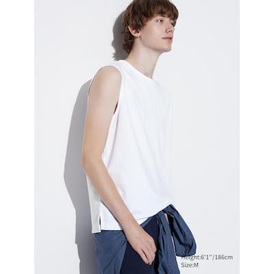 AIRism Cotton Sleeveless T-Shirt