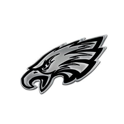 Philadelphia Eagles Logo 1.25 x 2 Universal Plastic Hitch Cover