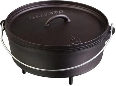 Lodge EC6D13 6 qt Cast Iron Dutch Oven, Enamel, Oyster White - Yahoo  Shopping