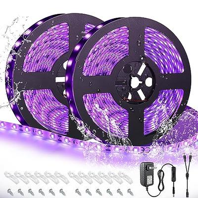 10M 32.8Ft LED Ultraviolet Purple Black Light Strip For Night