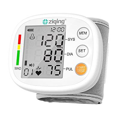 Wrist Blood Pressure Monitor Bp Monitor Large LCD Display 5.3-8.5in for Home  Use