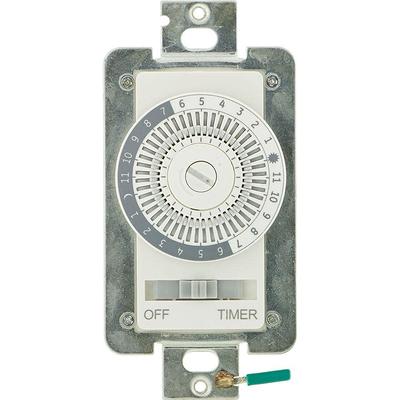 Defiant 15 Amp 24-Hour Indoor In-Wall Mechanical Timer Switch, White -  Yahoo Shopping