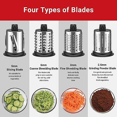 GVODE Slicer Shredder Attachment for KitchenAid Stand Mixers, Vegetable  Kitchenaid, Cheese Grater FXKTHP-9006 - The Home Depot