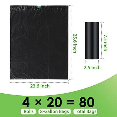 2 Gallon Compostable Trash Bags Small Biodegradable Garbage Bags 7.5 Liters  Wast